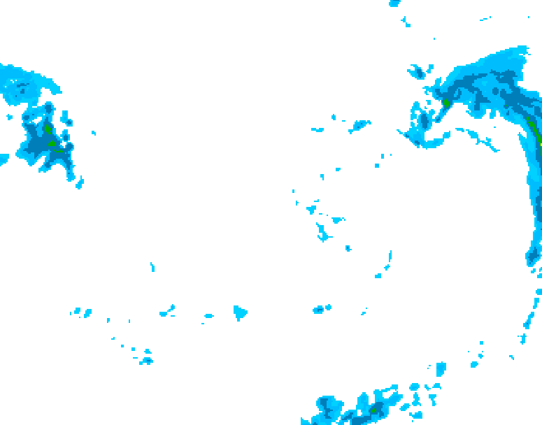 GDPS precipitation 180 hour forecast chart for Canada based on 2025/11/25 1200Z data