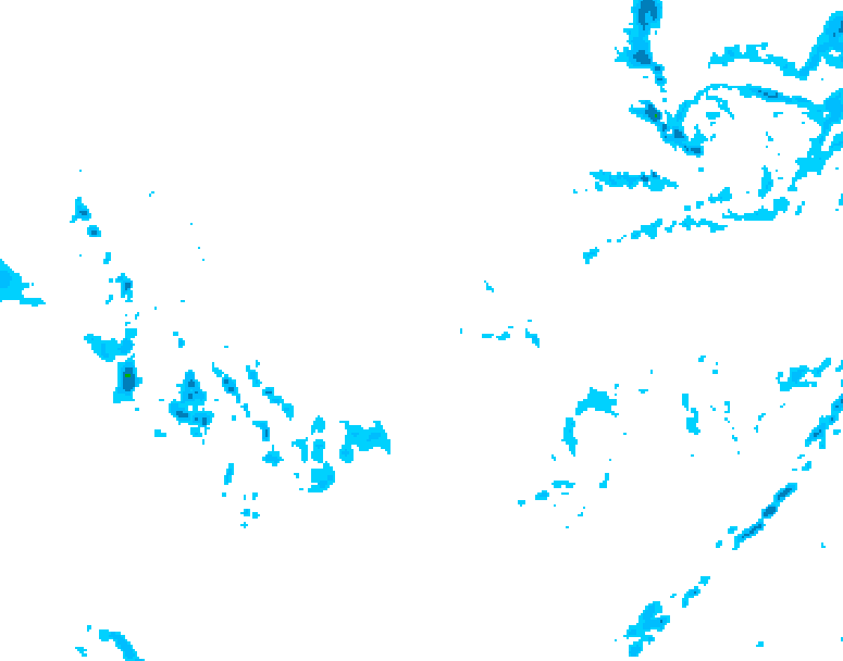 GDPS precipitation 216 hour forecast chart for Canada based on 2025/11/25 1200Z data
