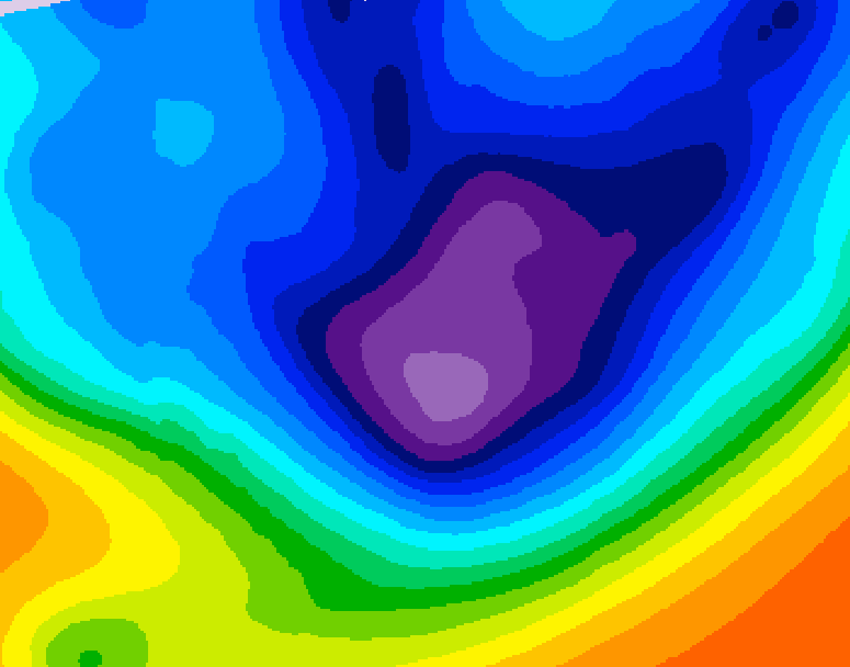 GDPS 500 millibar geopotential height 204 hour forecast chart for Canada based on 2025/11/26 0000Z data