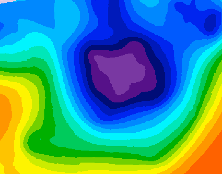 GDPS 500 millibar geopotential height 168 hour forecast chart for Canada based on 2025/11/26 1200Z data