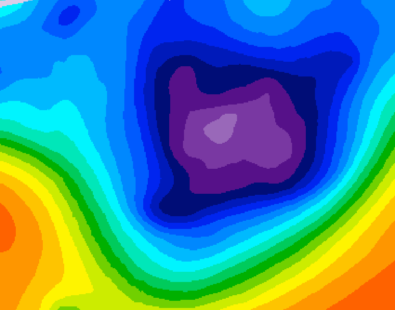 GDPS 500 millibar geopotential height 210 hour forecast chart for Canada based on 2025/11/26 1200Z data