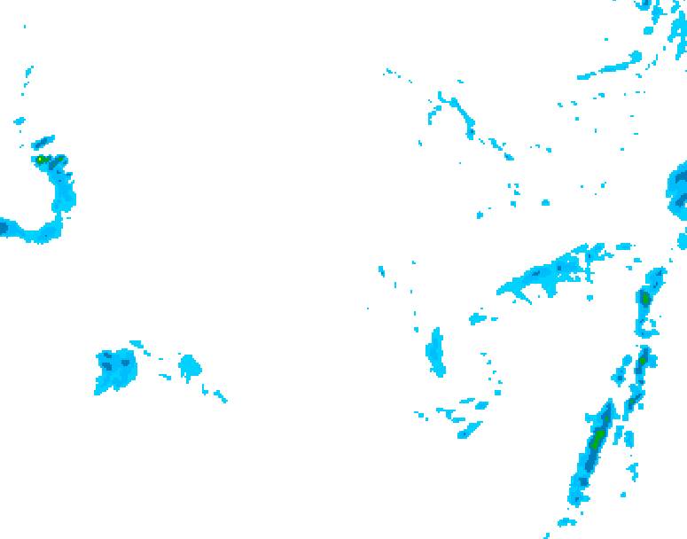 GDPS precipitation 048 hour forecast chart for Canada based on 2025/11/26 0000Z data
