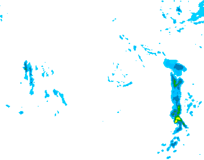 GDPS precipitation 144 hour forecast chart for Canada based on 2025/11/26 0000Z data