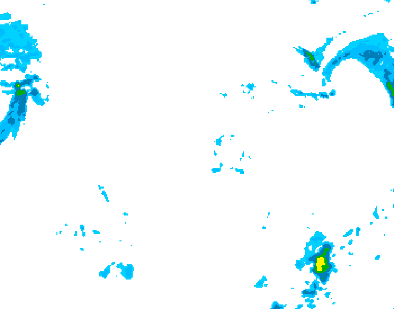 GDPS precipitation 168 hour forecast chart for Canada based on 2025/11/26 0000Z data