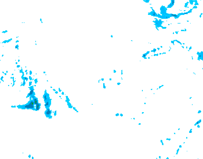 GDPS precipitation 204 hour forecast chart for Canada based on 2025/11/26 0000Z data