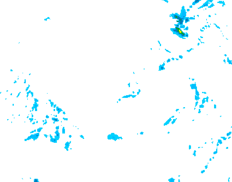 GDPS precipitation 216 hour forecast chart for Canada based on 2025/11/26 0000Z data