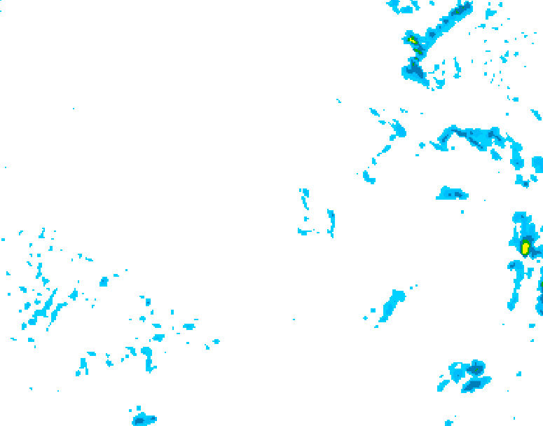 GDPS precipitation 234 hour forecast chart for Canada based on 2025/11/26 0000Z data