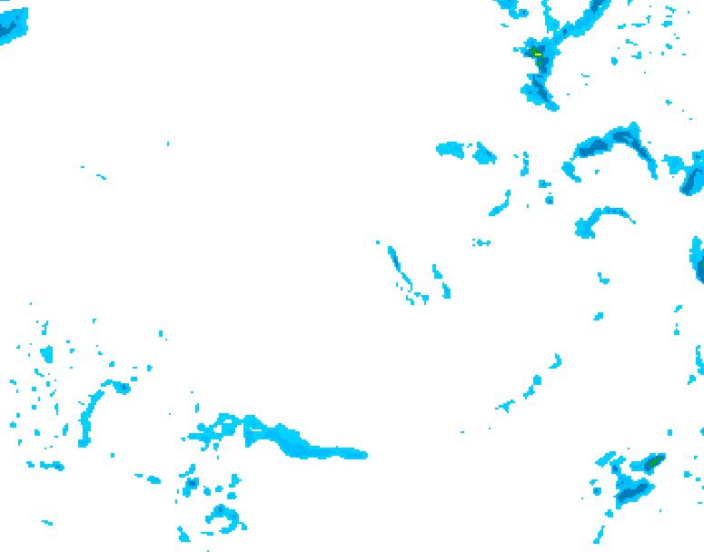 GDPS precipitation 240 hour forecast chart for Canada based on 2025/11/26 0000Z data