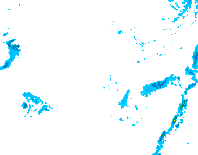 GDPS precipitation 030 hour forecast chart for Canada based on 2025/11/26 1200Z data