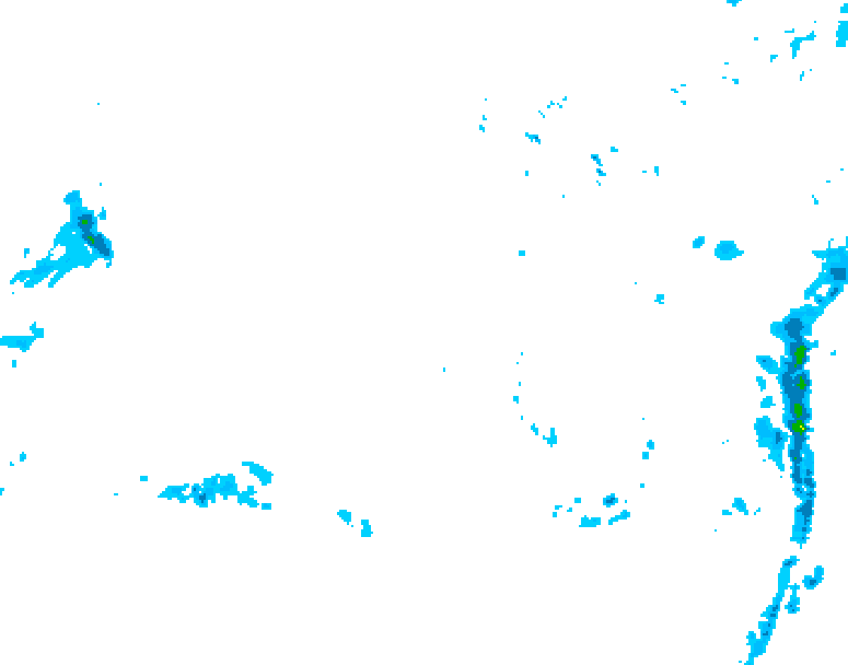 GDPS precipitation 054 hour forecast chart for Canada based on 2025/11/26 1200Z data