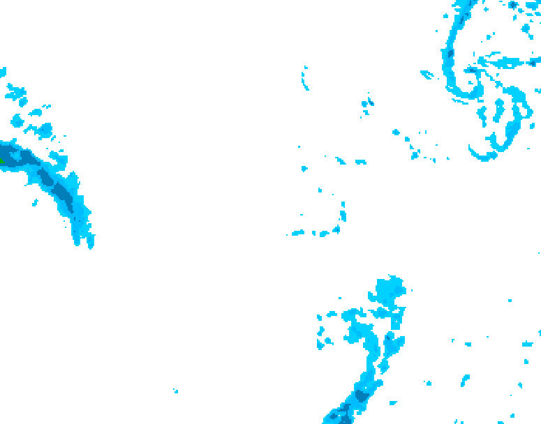 GDPS precipitation 102 hour forecast chart for Canada based on 2025/11/26 1200Z data