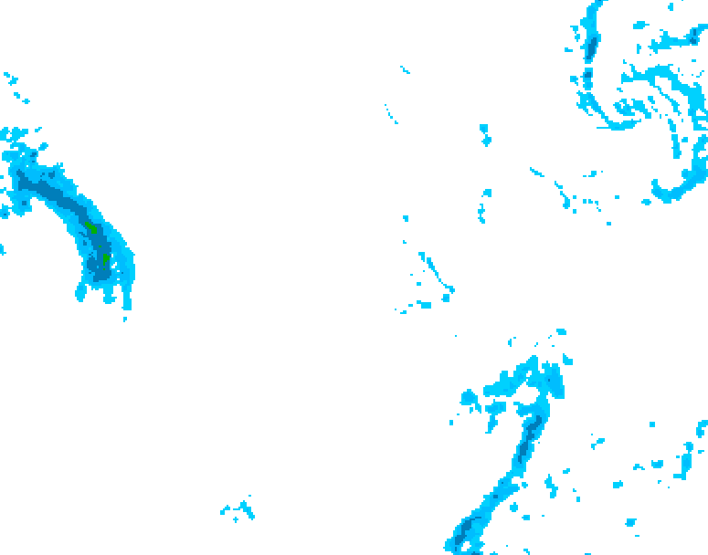 GDPS precipitation 108 hour forecast chart for Canada based on 2025/11/26 1200Z data