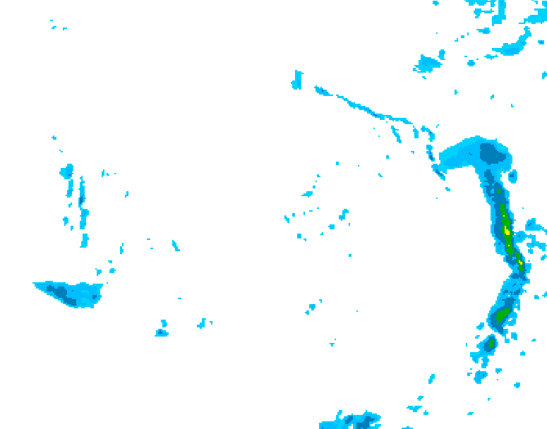 GDPS precipitation 138 hour forecast chart for Canada based on 2025/11/26 1200Z data