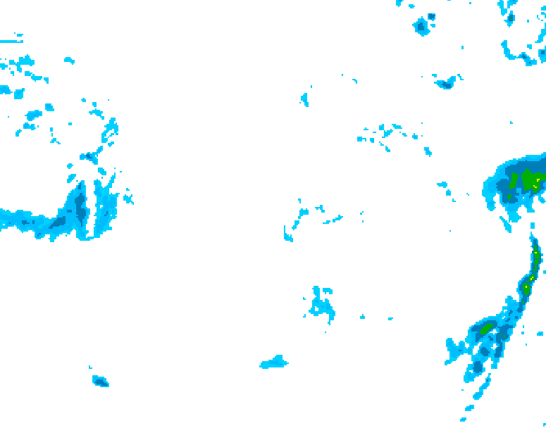 GDPS precipitation 174 hour forecast chart for Canada based on 2025/11/26 1200Z data