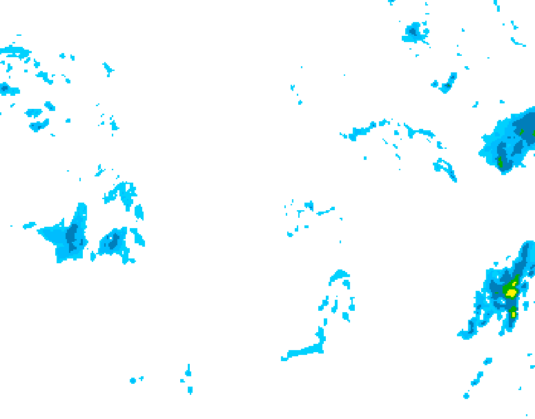 GDPS precipitation 180 hour forecast chart for Canada based on 2025/11/26 1200Z data