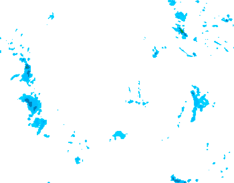 GDPS precipitation 204 hour forecast chart for Canada based on 2025/11/26 1200Z data