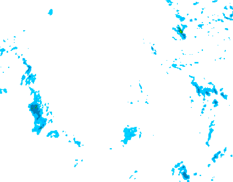GDPS precipitation 210 hour forecast chart for Canada based on 2025/11/26 1200Z data