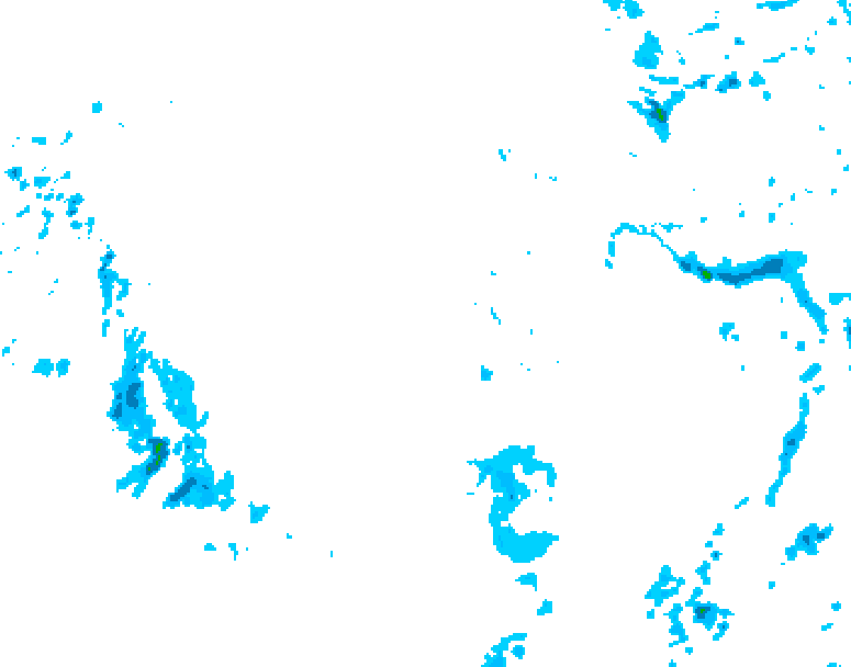 GDPS precipitation 216 hour forecast chart for Canada based on 2025/11/26 1200Z data
