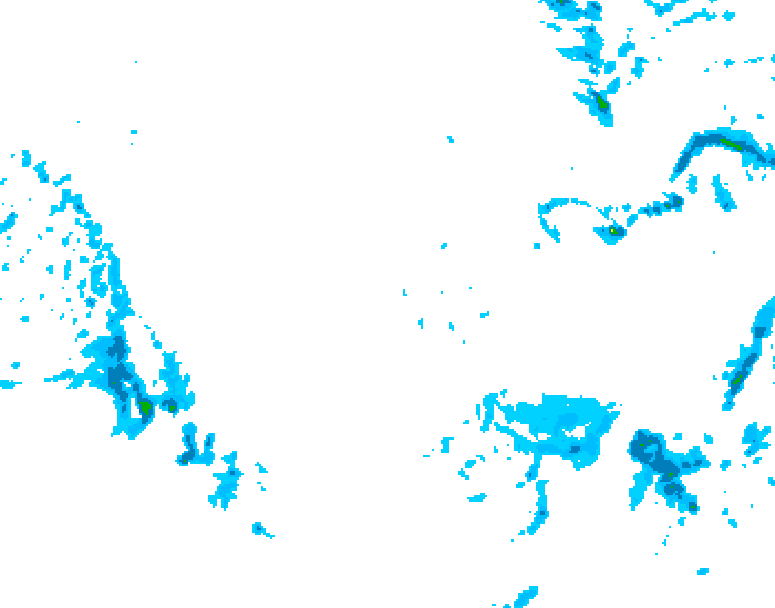 GDPS precipitation 228 hour forecast chart for Canada based on 2025/11/26 1200Z data