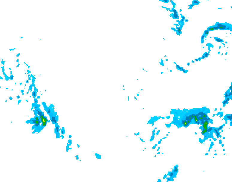 GDPS precipitation 234 hour forecast chart for Canada based on 2025/11/26 1200Z data
