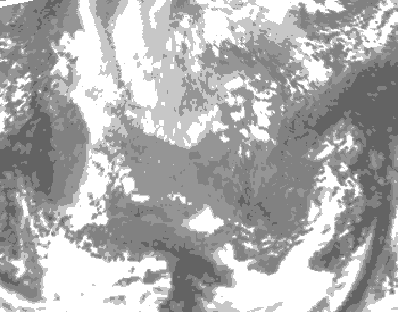 GDPS total cloud 060 hour forecast chart for Canada based on 2025/11/26 1200Z data