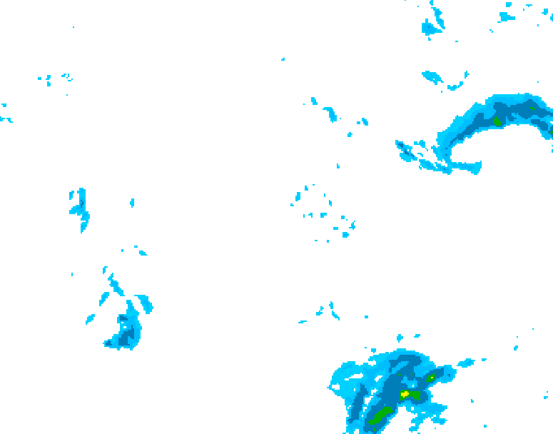 GDPS precipitation 132 hour forecast chart for Canada based on 2025/11/27 0000Z data