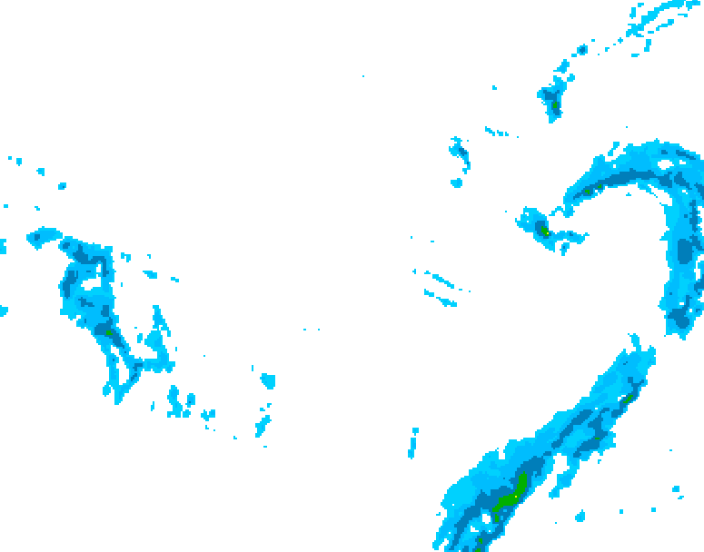 GDPS precipitation 240 hour forecast chart for Canada based on 2025/11/27 0000Z data