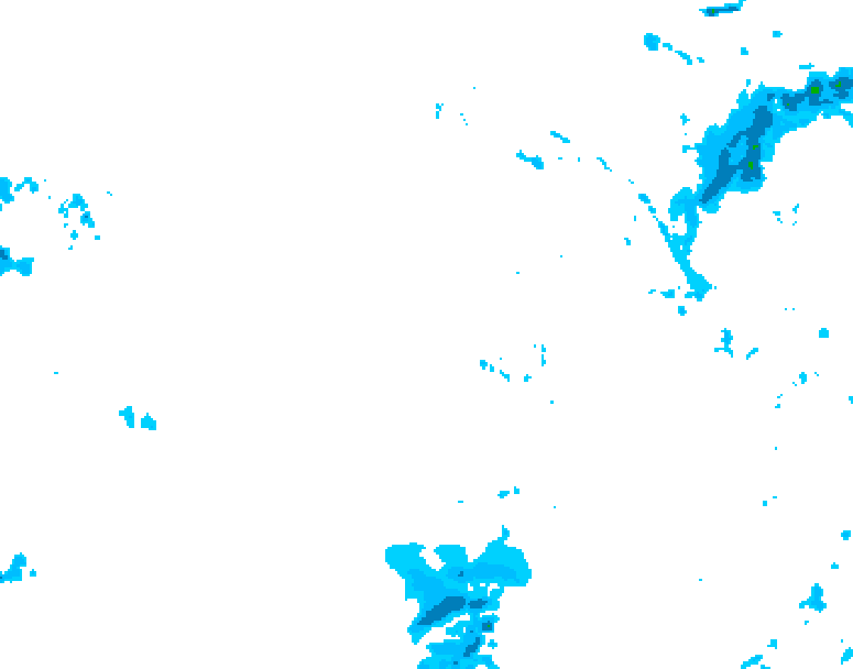 GDPS precipitation 054 hour forecast chart for Canada based on 2025/11/27 1200Z data