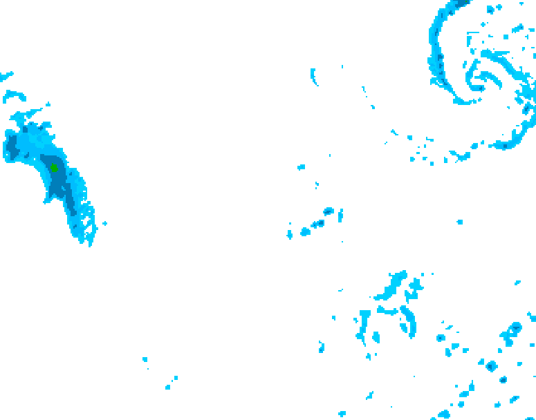 GDPS precipitation 078 hour forecast chart for Canada based on 2025/11/27 1200Z data