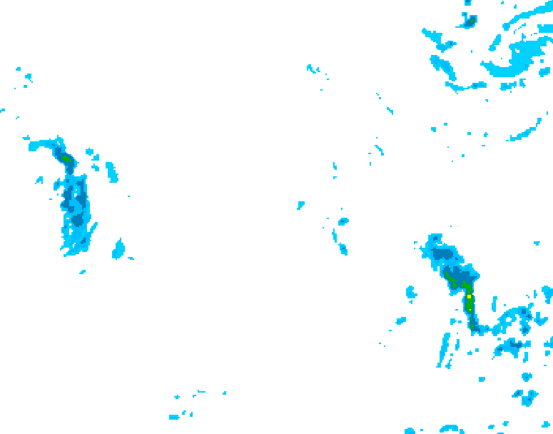 GDPS precipitation 090 hour forecast chart for Canada based on 2025/11/27 1200Z data