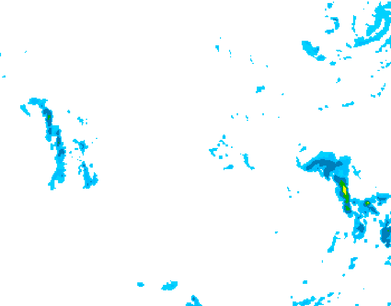 GDPS precipitation 096 hour forecast chart for Canada based on 2025/11/27 1200Z data