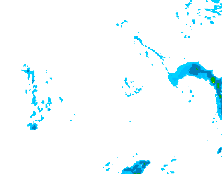 GDPS precipitation 108 hour forecast chart for Canada based on 2025/11/27 1200Z data