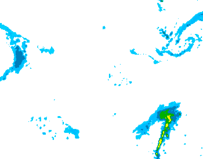GDPS precipitation 132 hour forecast chart for Canada based on 2025/11/27 1200Z data