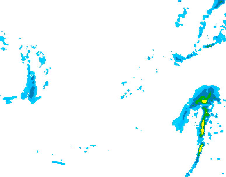 GDPS precipitation 144 hour forecast chart for Canada based on 2025/11/27 1200Z data
