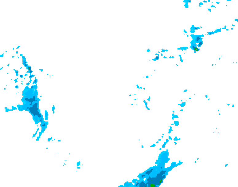 GDPS precipitation 204 hour forecast chart for Canada based on 2025/11/27 1200Z data