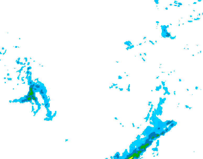 GDPS precipitation 210 hour forecast chart for Canada based on 2025/11/27 1200Z data