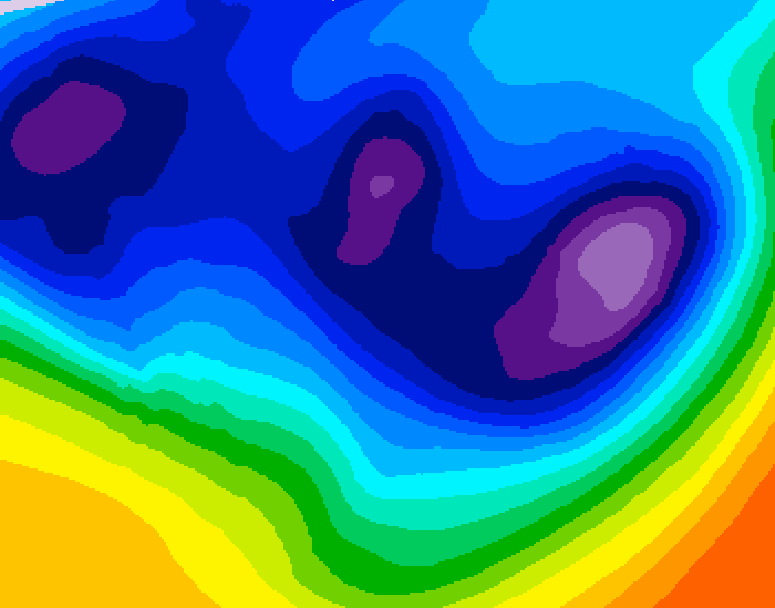 GDPS 500 millibar geopotential height 240 hour forecast chart for Canada based on 2025/11/28 0000Z data