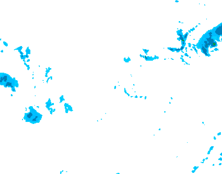 GDPS precipitation 156 hour forecast chart for Canada based on 2025/11/28 0000Z data