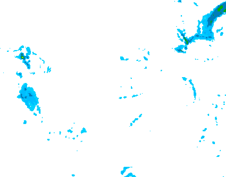 GDPS precipitation 168 hour forecast chart for Canada based on 2025/11/28 0000Z data