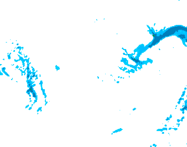 GDPS precipitation 240 hour forecast chart for Canada based on 2025/11/28 0000Z data