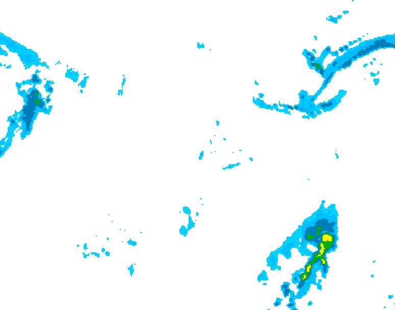 GDPS precipitation 108 hour forecast chart for Canada based on 2025/11/28 1200Z data