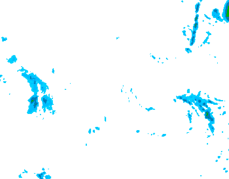 GDPS precipitation 156 hour forecast chart for Canada based on 2025/11/28 1200Z data