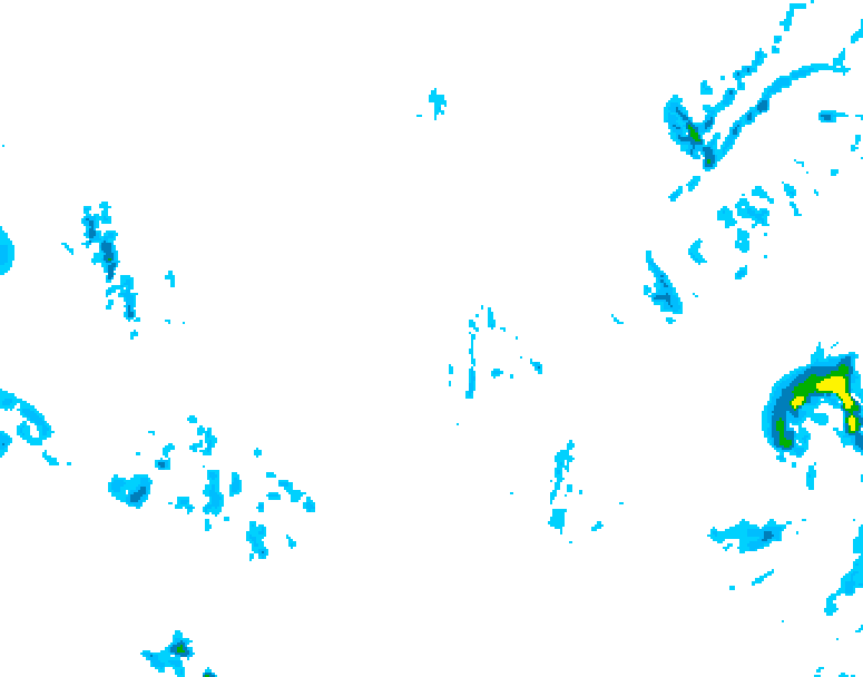 GDPS precipitation 204 hour forecast chart for Canada based on 2025/11/28 1200Z data