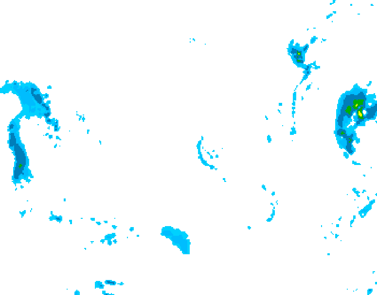GDPS precipitation 216 hour forecast chart for Canada based on 2025/11/28 1200Z data