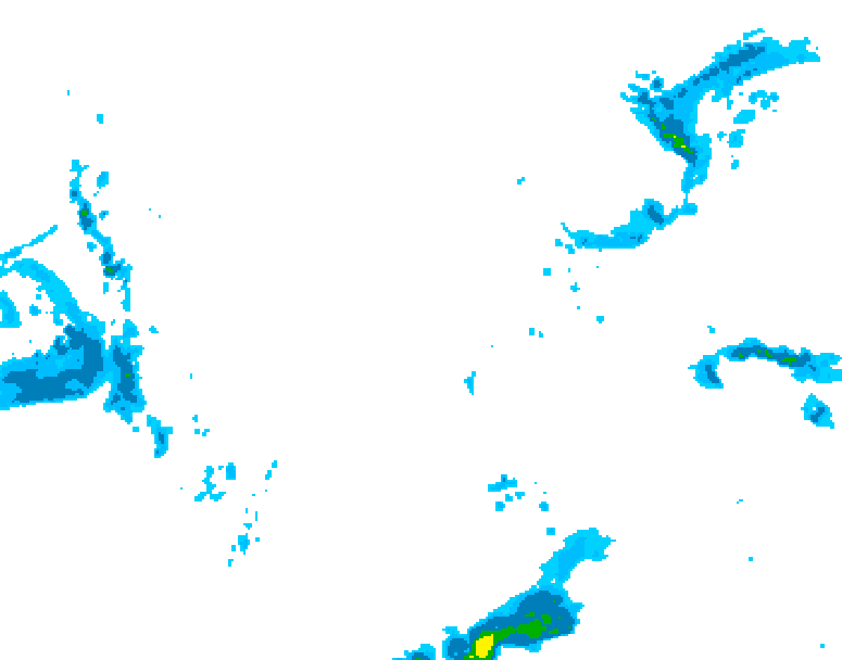 GDPS precipitation 240 hour forecast chart for Canada based on 2025/11/28 1200Z data