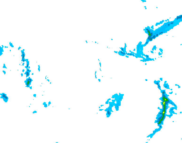 GDPS precipitation 180 hour forecast chart for Canada based on 2025/11/29 0000Z data