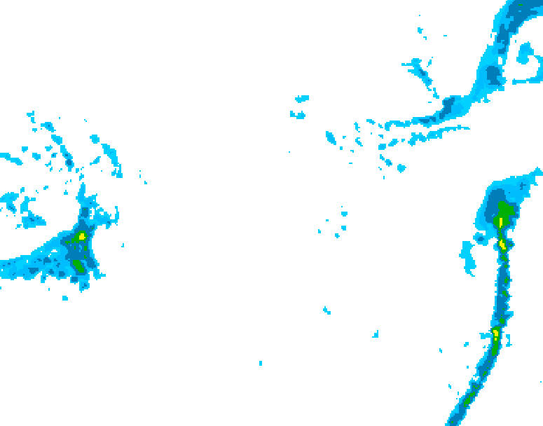 GDPS precipitation 234 hour forecast chart for Canada based on 2025/11/29 0000Z data