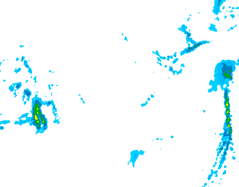 GDPS precipitation 240 hour forecast chart for Canada based on 2025/11/29 0000Z data