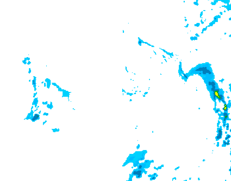 GDPS precipitation 060 hour forecast chart for Canada based on 2025/11/29 1200Z data