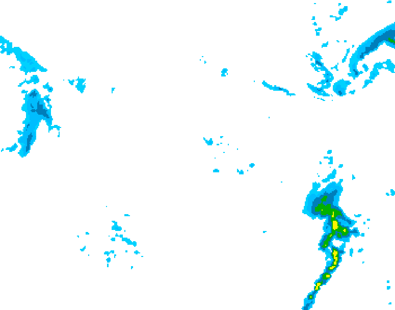 GDPS precipitation 084 hour forecast chart for Canada based on 2025/11/29 1200Z data
